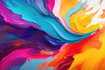 horizontal colorful abstract wave background. can be used as a texture, background, or wallpaper