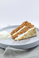 piece of carrot cake