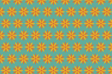 Fototapeta premium pattern with flowers