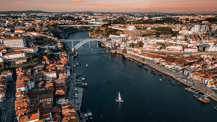 Porto Cidade Rio Douro Pelourinho Portugal Centro Histórico Patrimônio Mundial Ribeira Ponte...