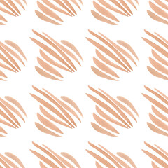 Watercolor brush strokes. Abstract seamless pattern