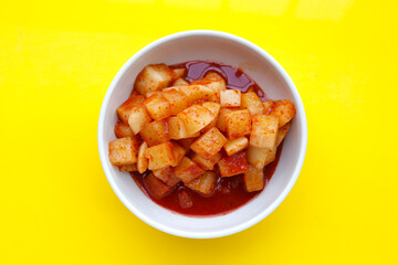 Daikon Kimchi. Tasty and spicy