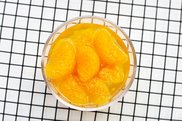 Mandarin orange in sweet syrup