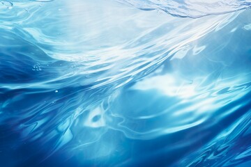 Abstract Water Wave Background, Captivating and Tranquil | Generative AI