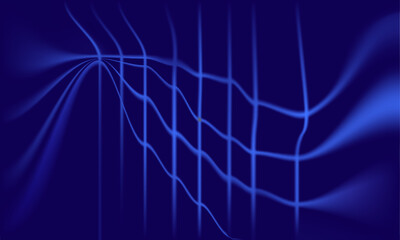 black blue abstract background. grid fence abstract  view