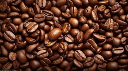 Fototapeta premium Coffee bean background