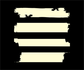 Set of torn paper pieces design background vector