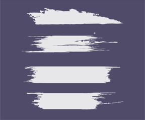 Set of torn paper pieces design background vector