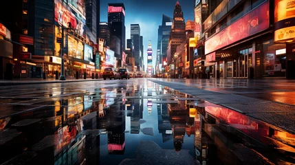 Zelfklevend Fotobehang professional photo of downtown tokyo © RAFAEL
