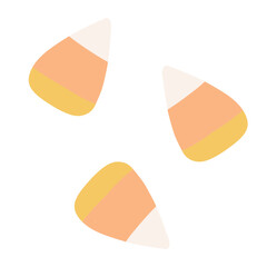 Halloween candy corn