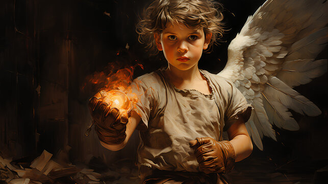 portrait of an angel