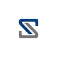 ss modern logo/symbol in shape
