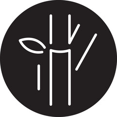 Fabric Specification Vector Icon - Premium Bamboo Material