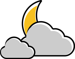 sun and cloud