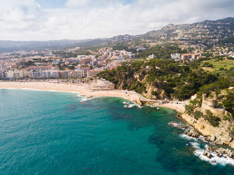 Image of picturesque seascape of Costa Brava in the Spain.