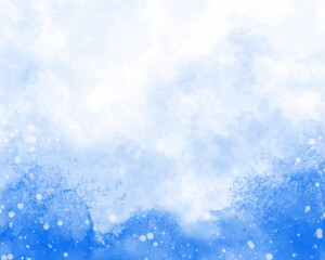 Abstract splashed watercolor background. Design for your cover, date, postcard, banner, logo.