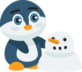 Cute Penguin Illustration