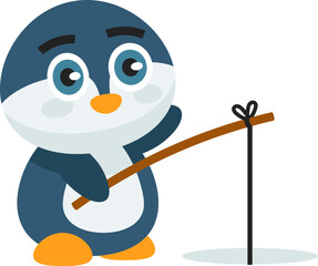 Cute Penguin Illustration