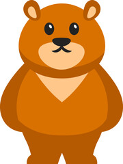 Fototapeta premium Cute Bear Illustration