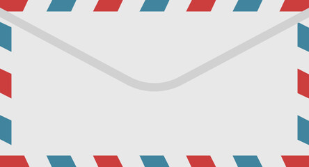 Simple Cute Postcard and Mail Illustration