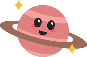 Cute Sparkling Neptunus Illustration