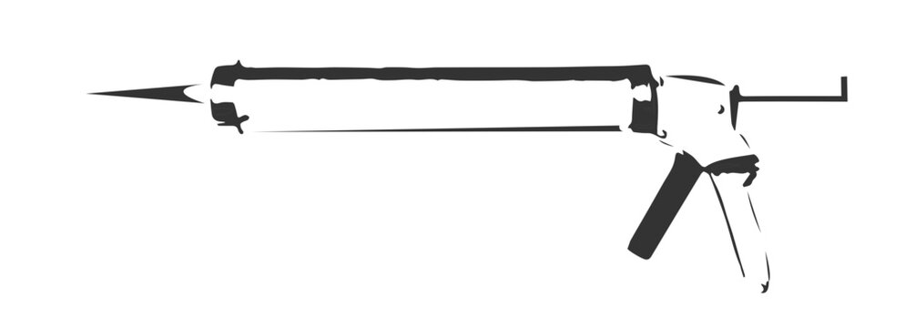 Caulking Gun - Working Tools - Silicone