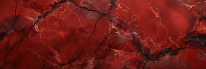 Fototapeta premium Red Marble Creative Abstract Photorealistic Texture. Screen Wallpaper. Digiral Art. Abstract Bright Surface Background. Ai Generated Vibrant Texture Pattern.