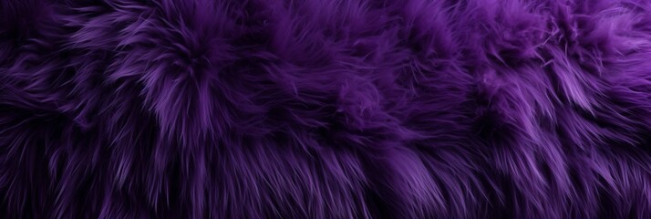 Violet Fur Creative Abstract Photorealistic Texture. Screen Wallpaper. Digiral Art. Abstract Bright Surface Background. Ai Generated Vibrant Texture Pattern.