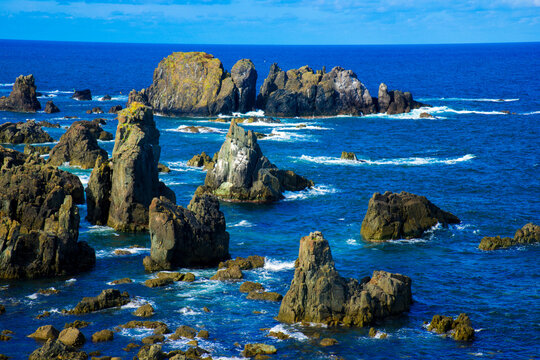 Sea of Oga Peninsula, Japan,Akita Prefecture,Oga, Akita
