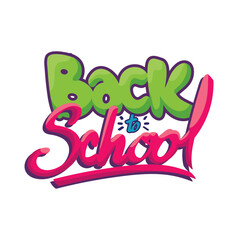 back to school calligraphy