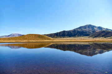 Kusasenri, Japan,Kumamoto prefecture,Aso County,Aso city