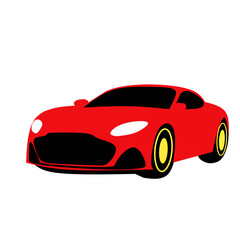 Racing car illustration 
