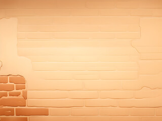 brick wall textured background generated ai