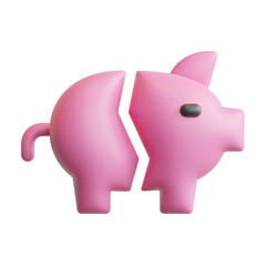 3d Economy concept high quality render icon