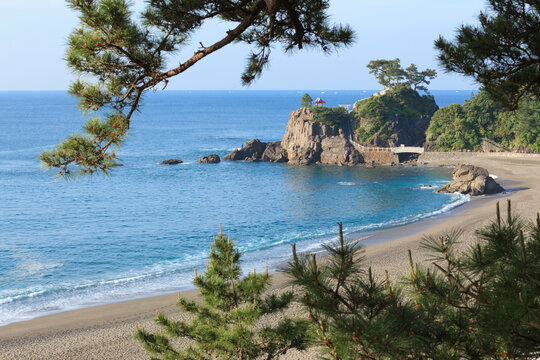Katsura Beach, Japan,Kochi Prefecture,Kochi, Kochi