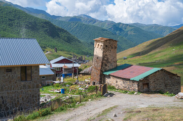 Ushguli, mit 2200 m das höchste Dorf Europas