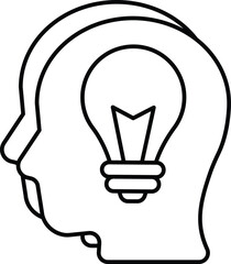 idea line icon design style