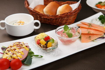 fresh appetizer dish