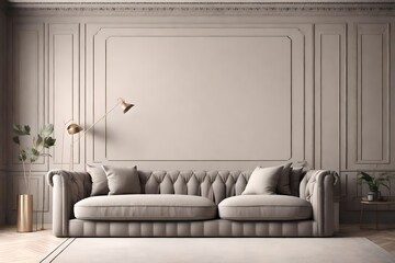 living interior with sofa 4k HD quality photo. 