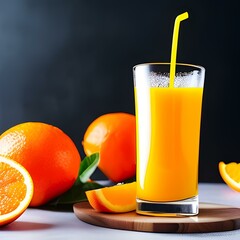 オシャレ フルーツ オレンジジュース みかん A