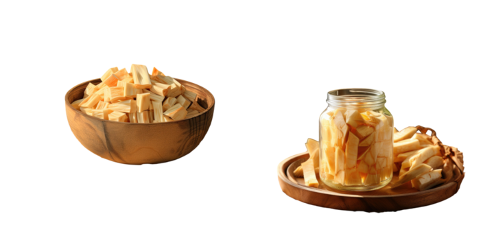 Canned bamboo shoots intended for cooking transparent background