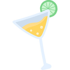 cocktail icon illustration