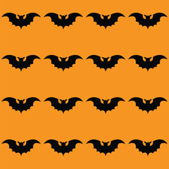 halloween seamless pattern