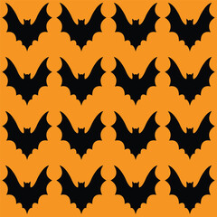 halloween seamless background