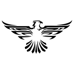 Obraz premium eagle logo vector 
