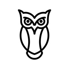 owl vector logo