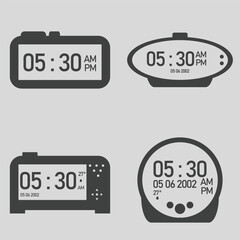 set of clocks