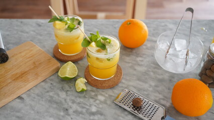 mocktail pineapple cocktail