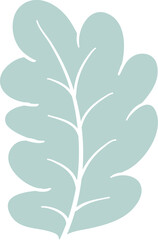 Fototapeta premium Hand drawn autumn bright leaves decoration