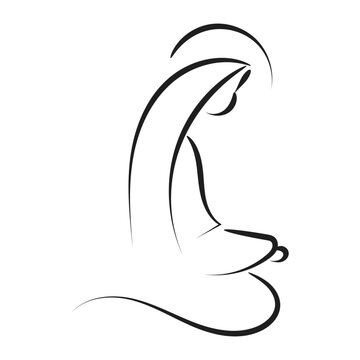 recommend clip art: Christian line art design for print or use as banner, poster, photo overlay, apparel design	